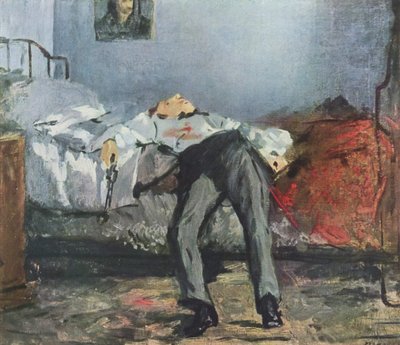 Zelfmoordenaar door Édouard Manet